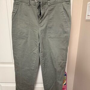 A New Day Sage Green Stretch Pants
